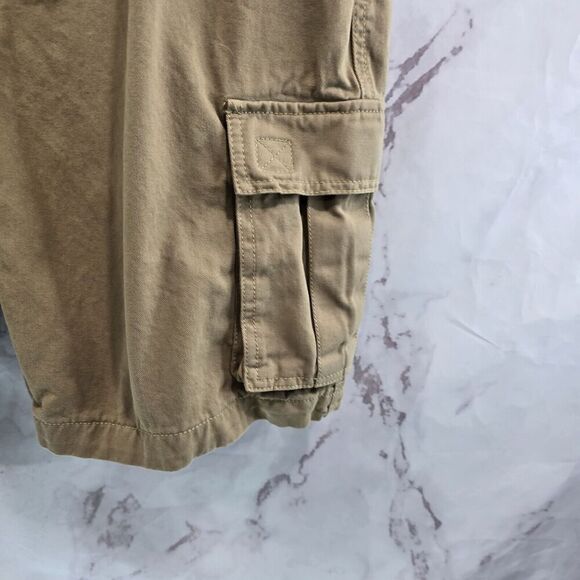 Gramicci Shorts Mens 40 Brown Tan Cargo 11 Inch Cotton Camp Bermuda Long - Picture 5 of 11